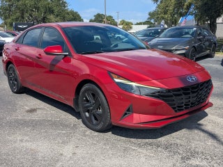 2021 Hyundai Elantra Hybrid Blue