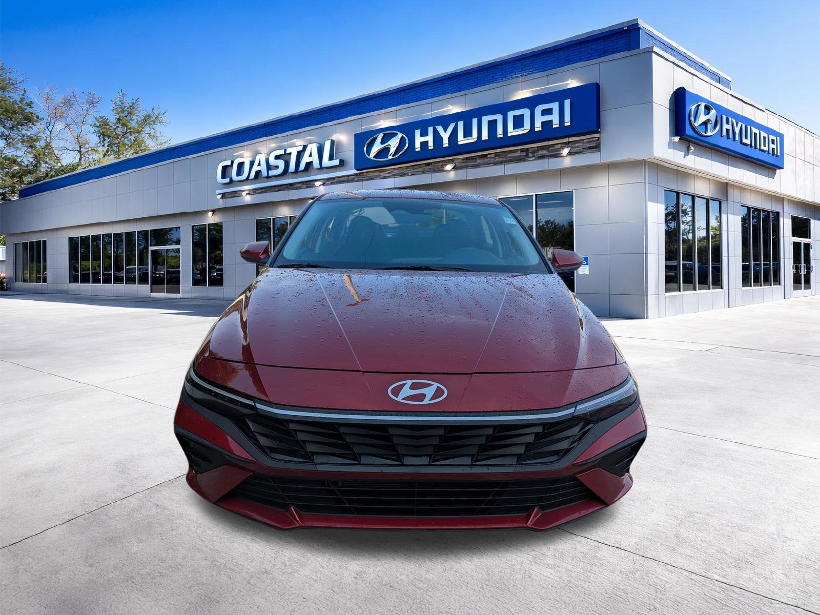 2025 Hyundai Elantra Hybrid Blue
