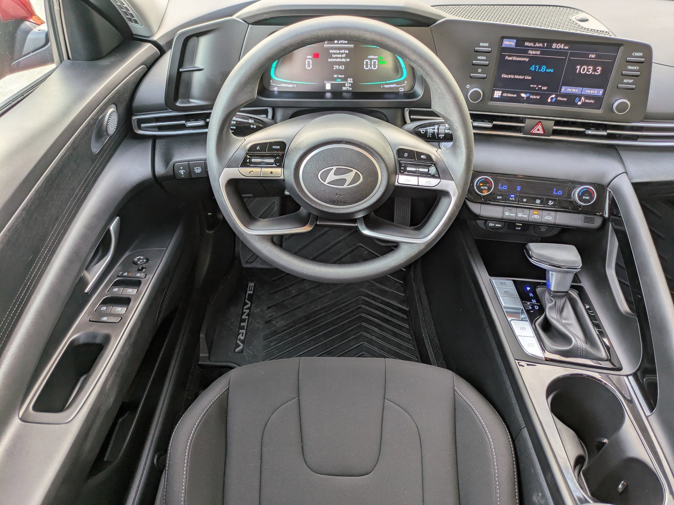 2025 Hyundai Elantra Hybrid Blue