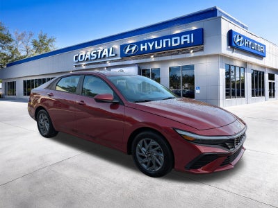 2025 Hyundai Elantra Hybrid Blue
