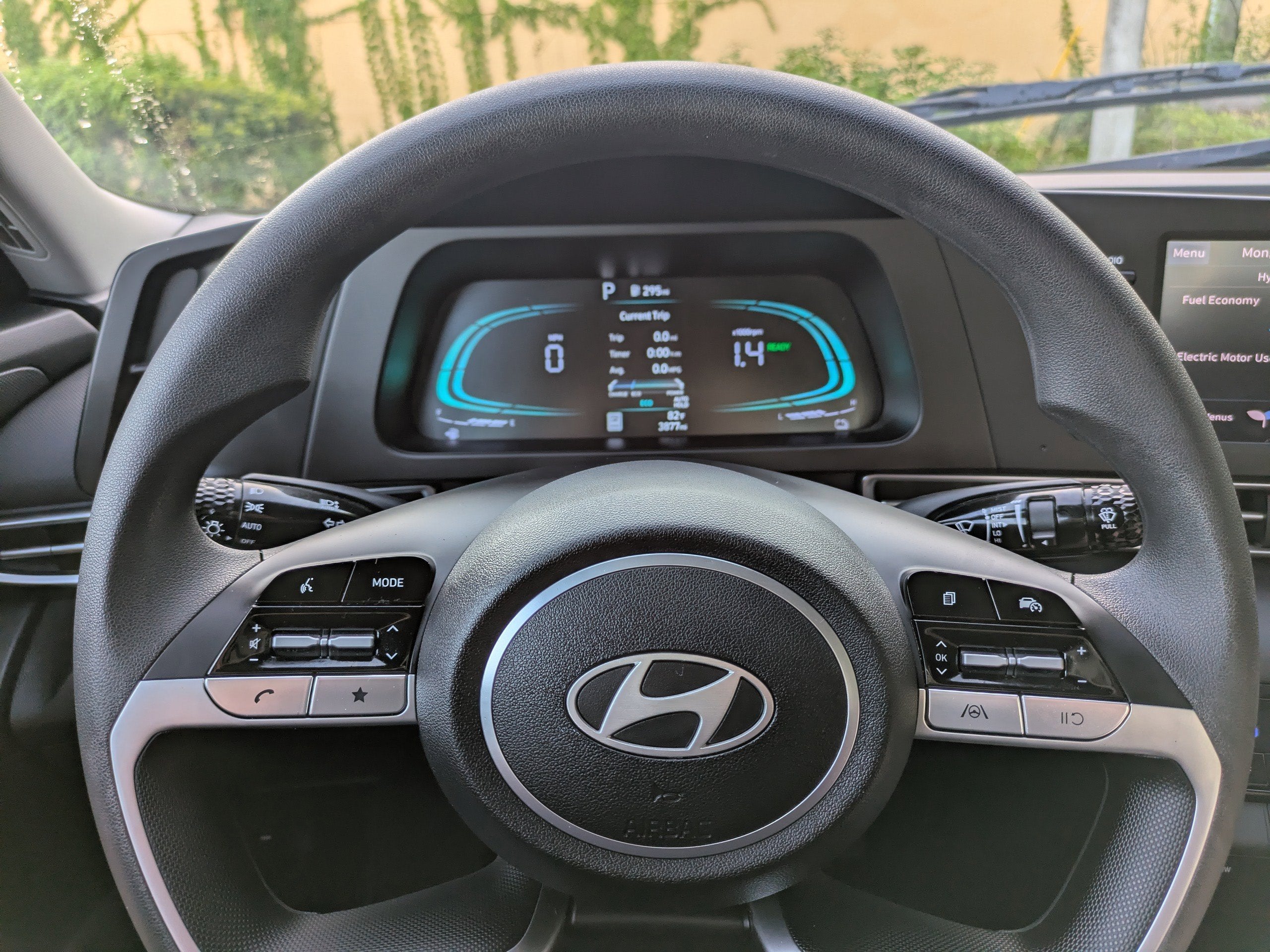 2025 Hyundai Elantra Hybrid Blue