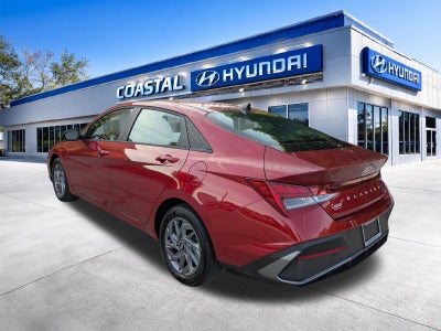 2025 Hyundai Elantra Hybrid Blue