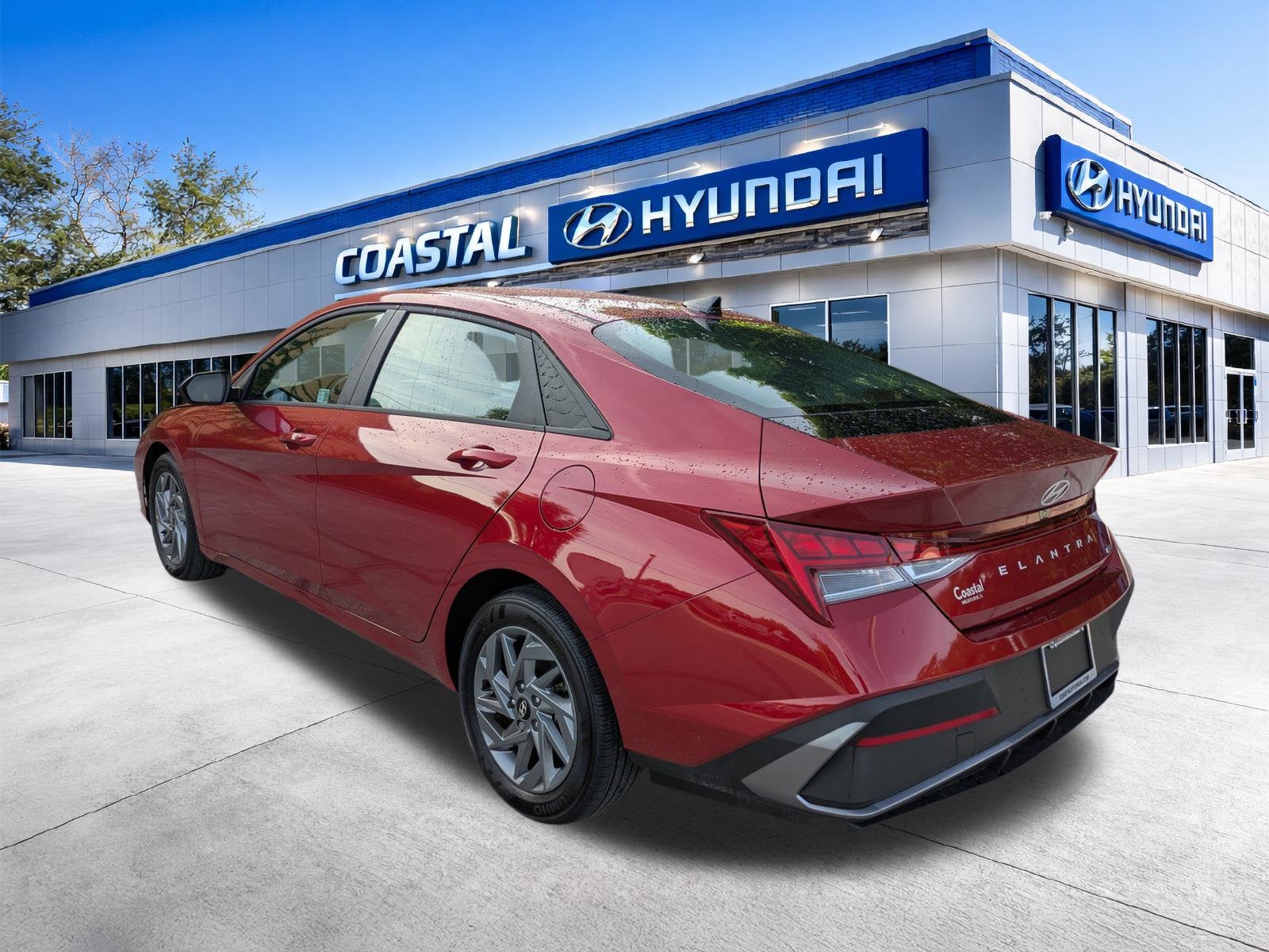 2025 Hyundai Elantra Hybrid Blue