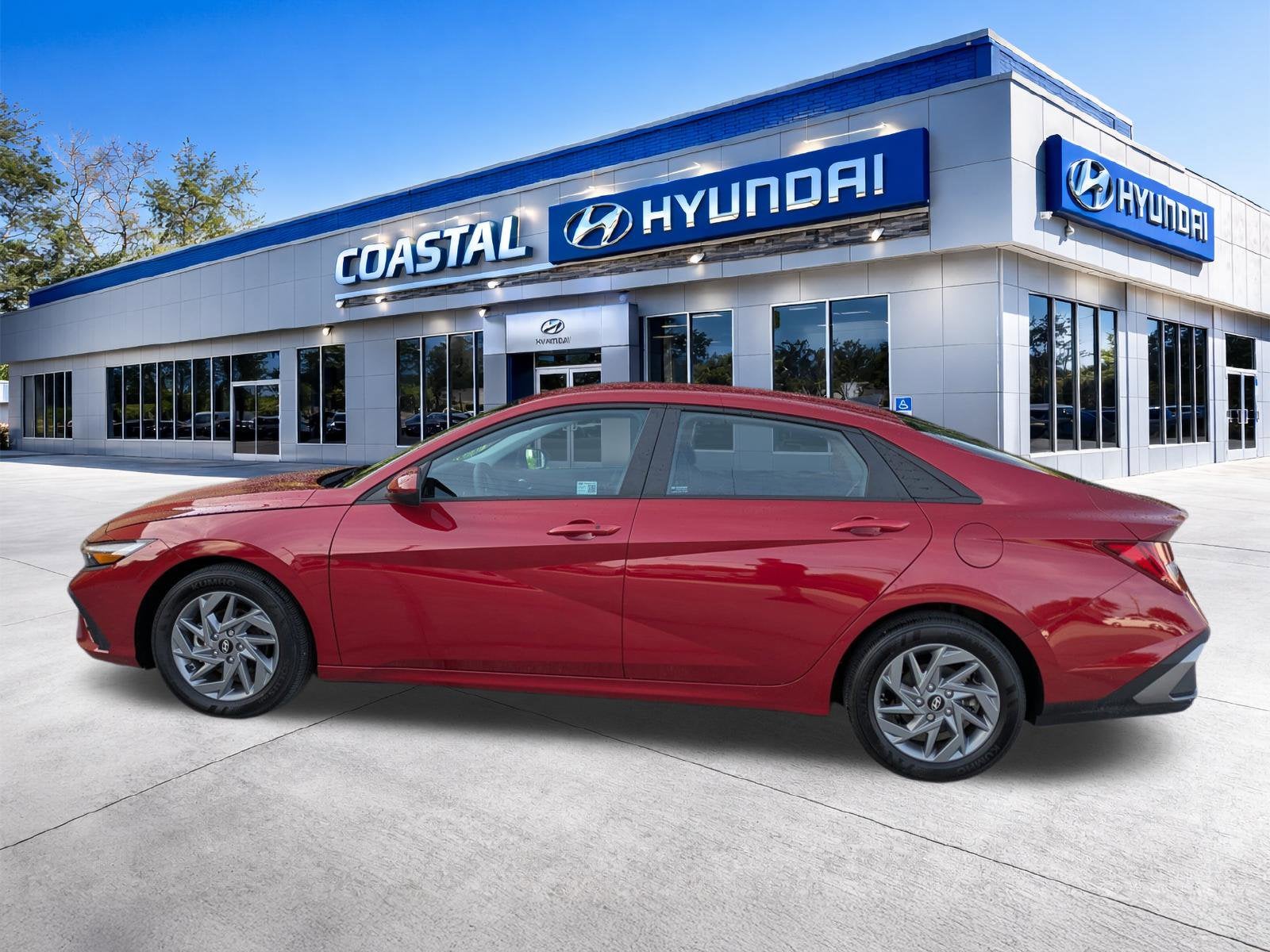 2025 Hyundai Elantra Hybrid Blue