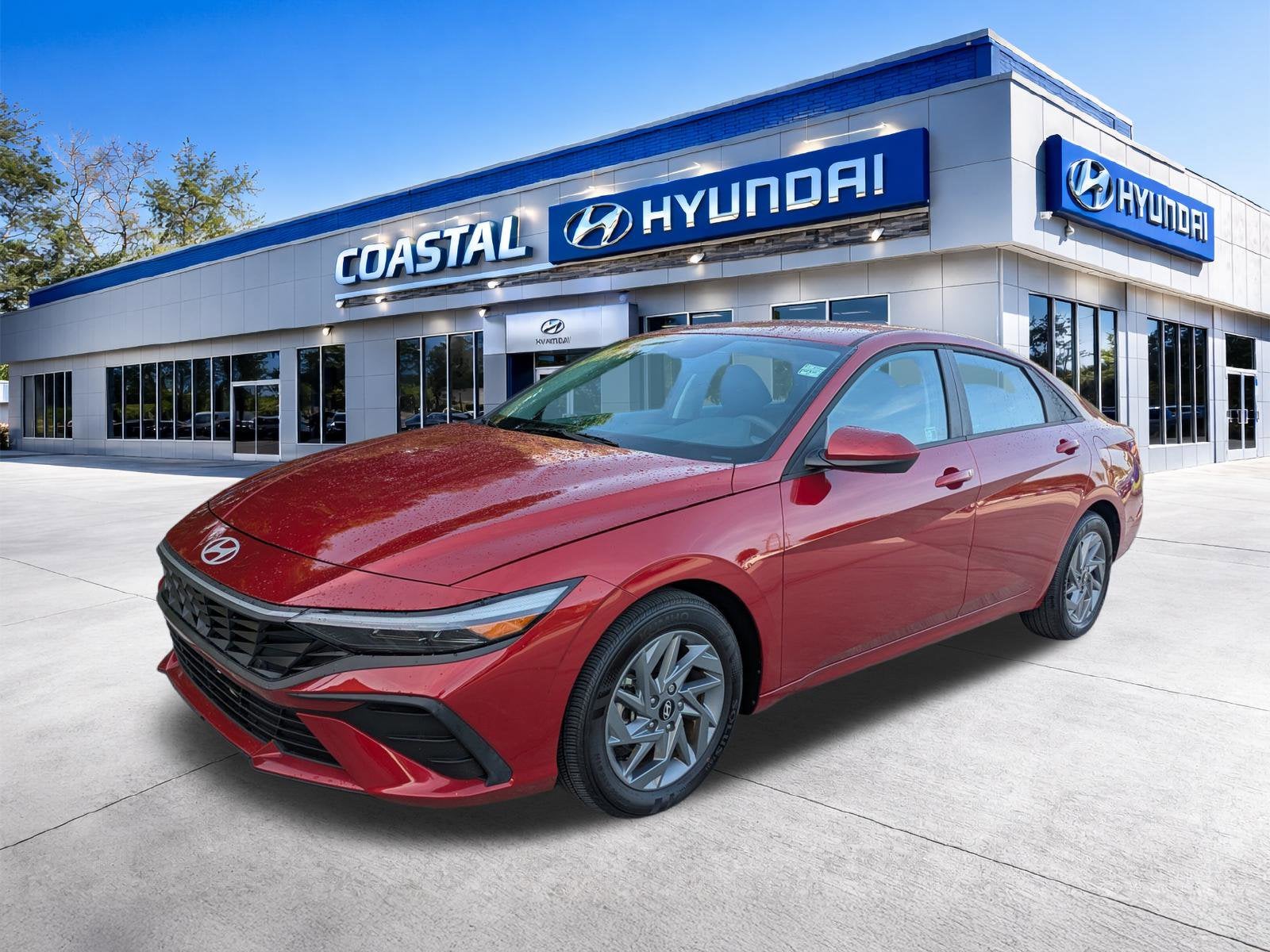 2025 Hyundai Elantra Hybrid Blue