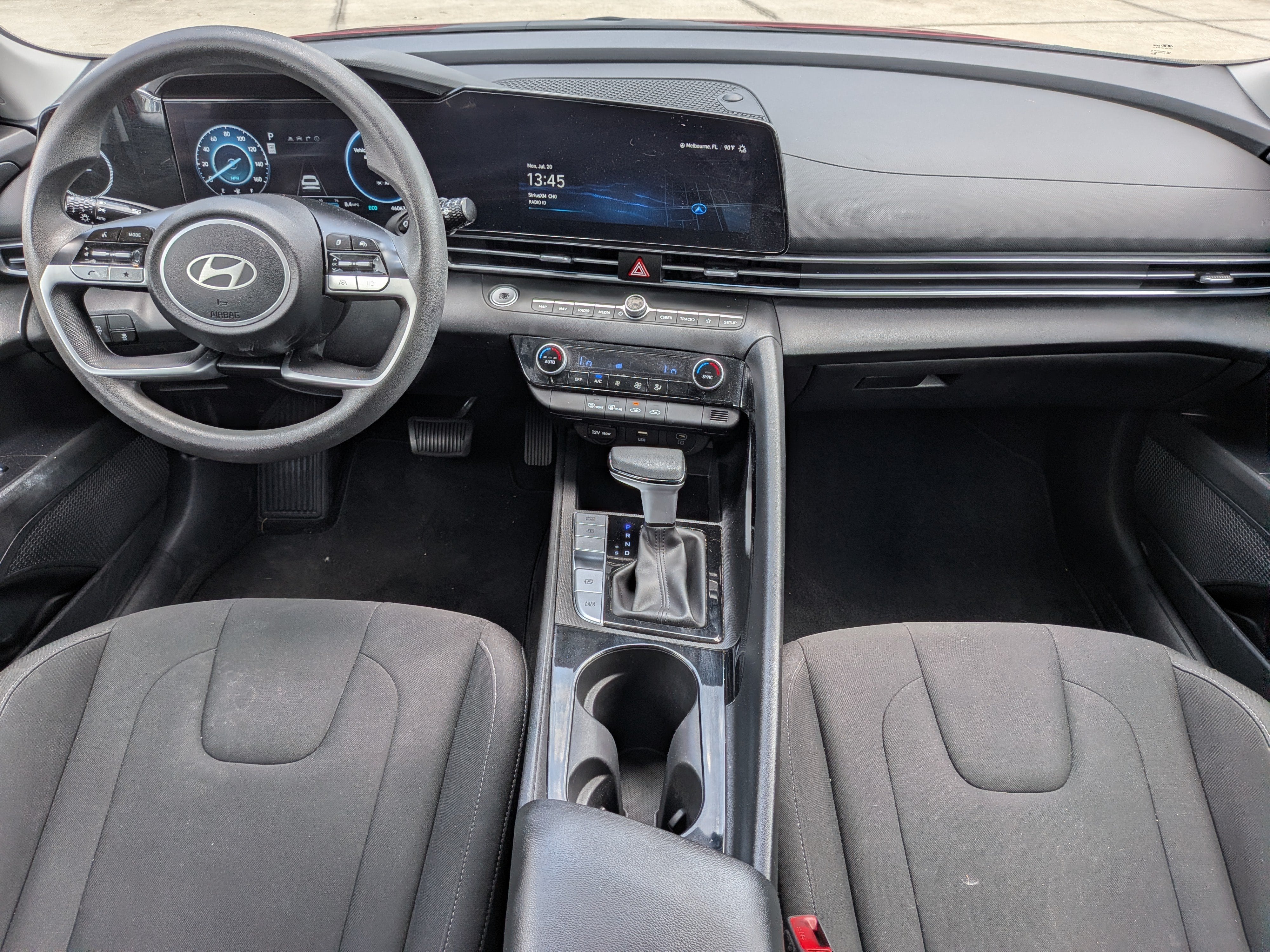 2024 Hyundai Elantra Hybrid Blue