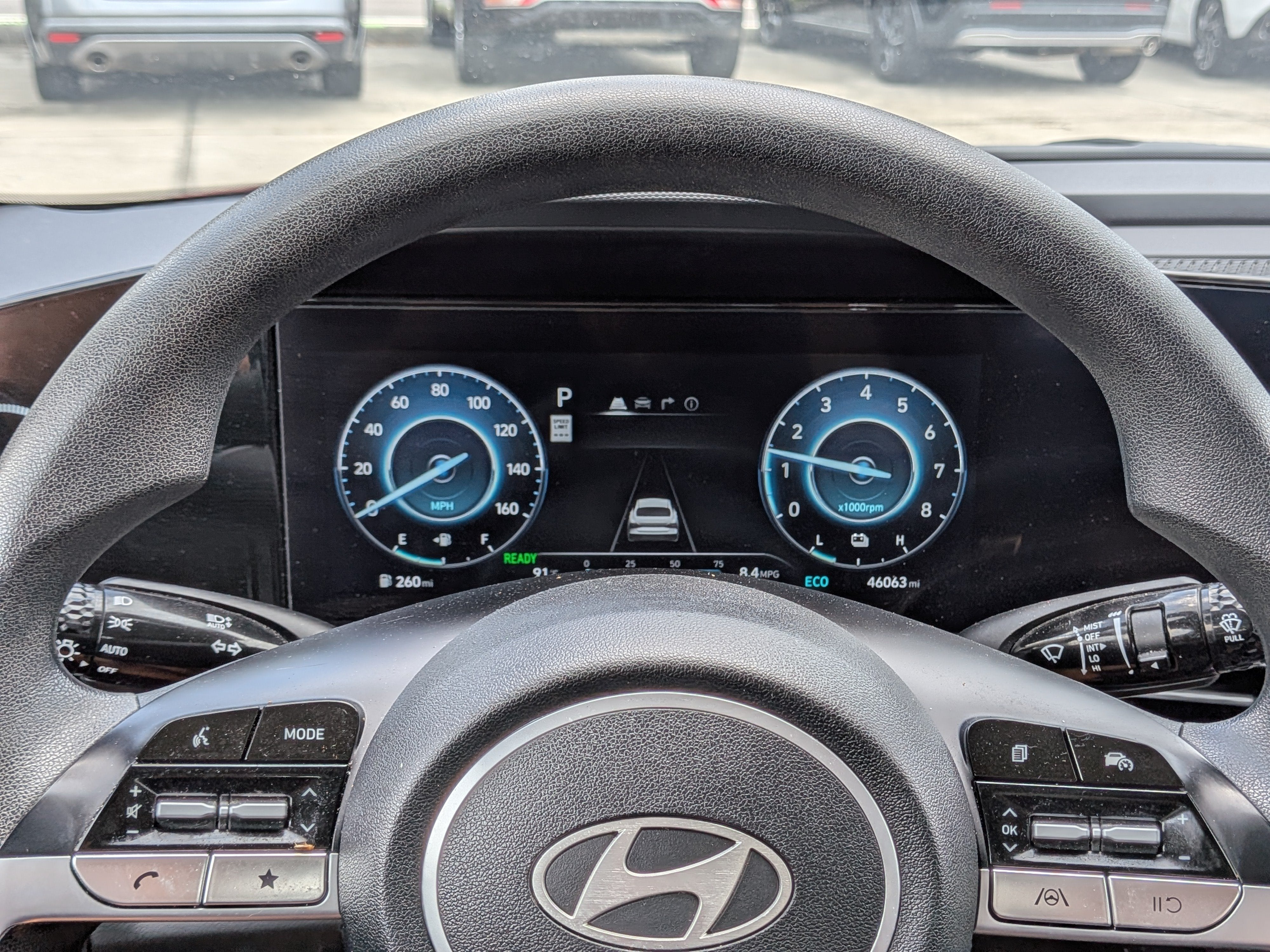 2024 Hyundai Elantra Hybrid Blue