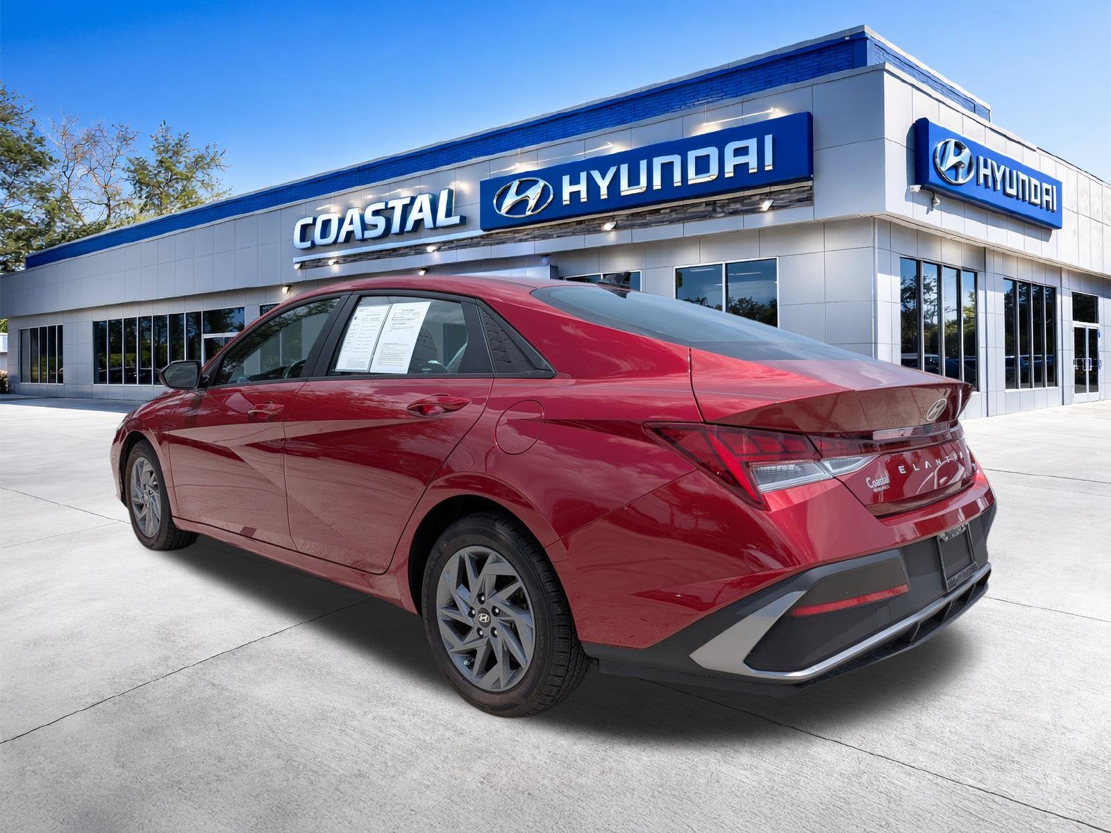 2024 Hyundai Elantra Hybrid Blue
