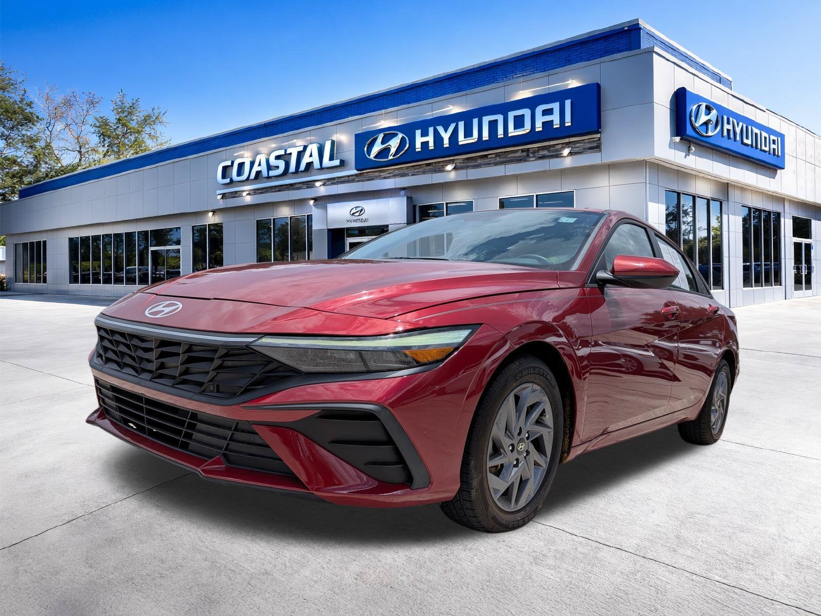 2024 Hyundai Elantra Hybrid Blue