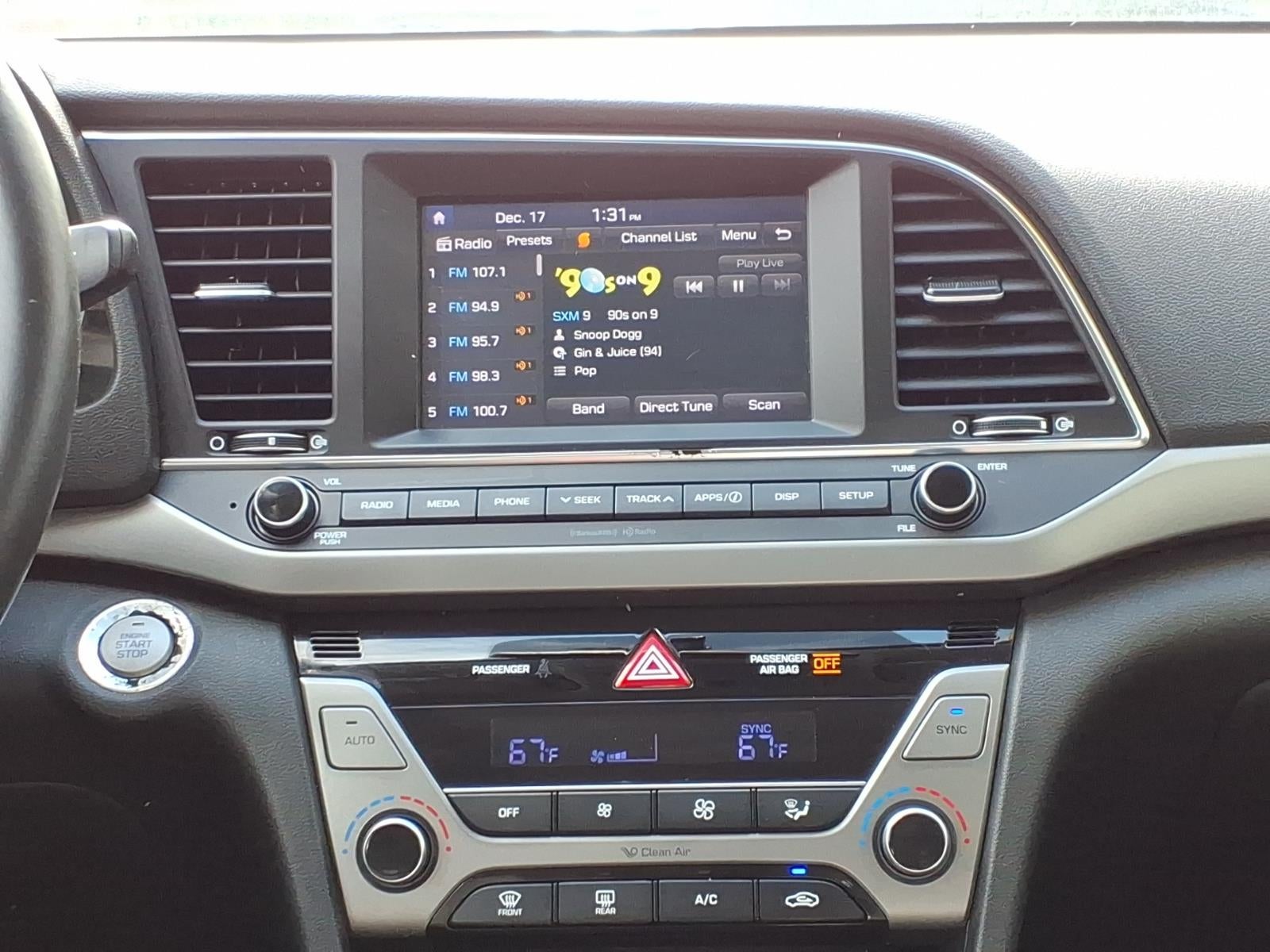 2018 Hyundai ELANTRA Value Edition