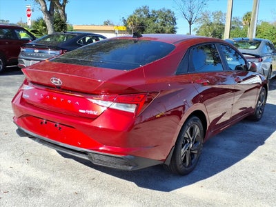 2023 Hyundai ELANTRA Hybrid Blue